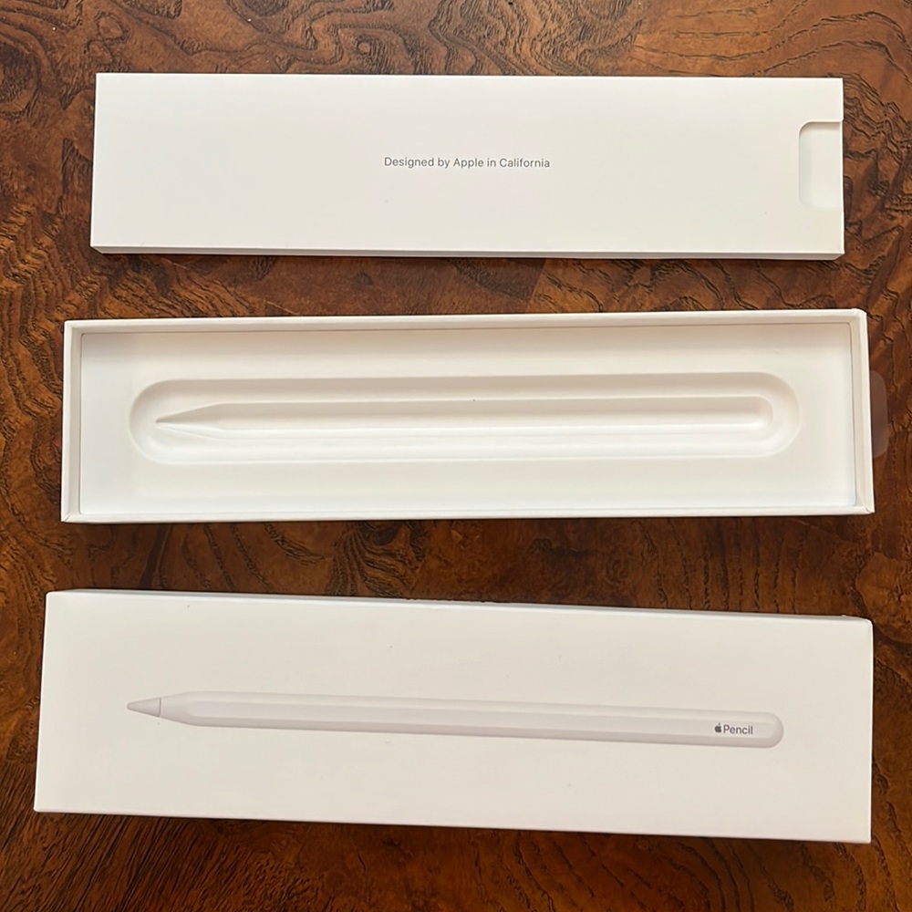 Apple Pencil four iPad Pro 11 inch or 12.9 inch third generation Empty Box